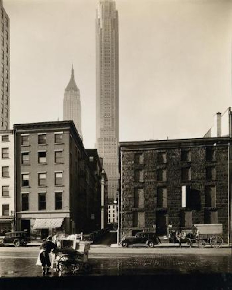 South and depeyster streets by Berenice Abbott