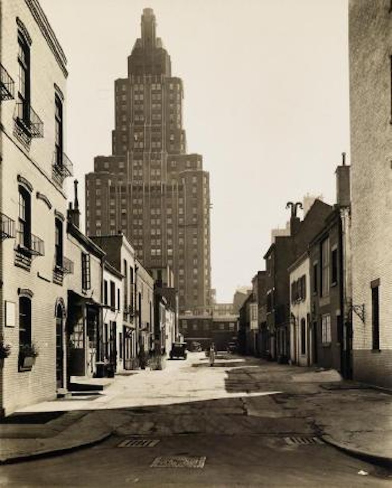 MacDougal Alley, between West 8th Street and Washington Square North by Berenice Abbott