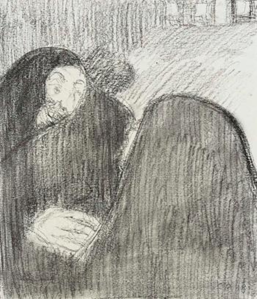 Auf der Strasse by Cuno Amiet