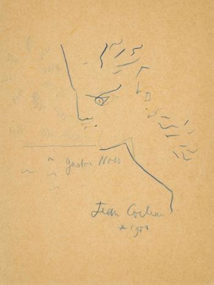 Profil Gauche by Jean Cocteau