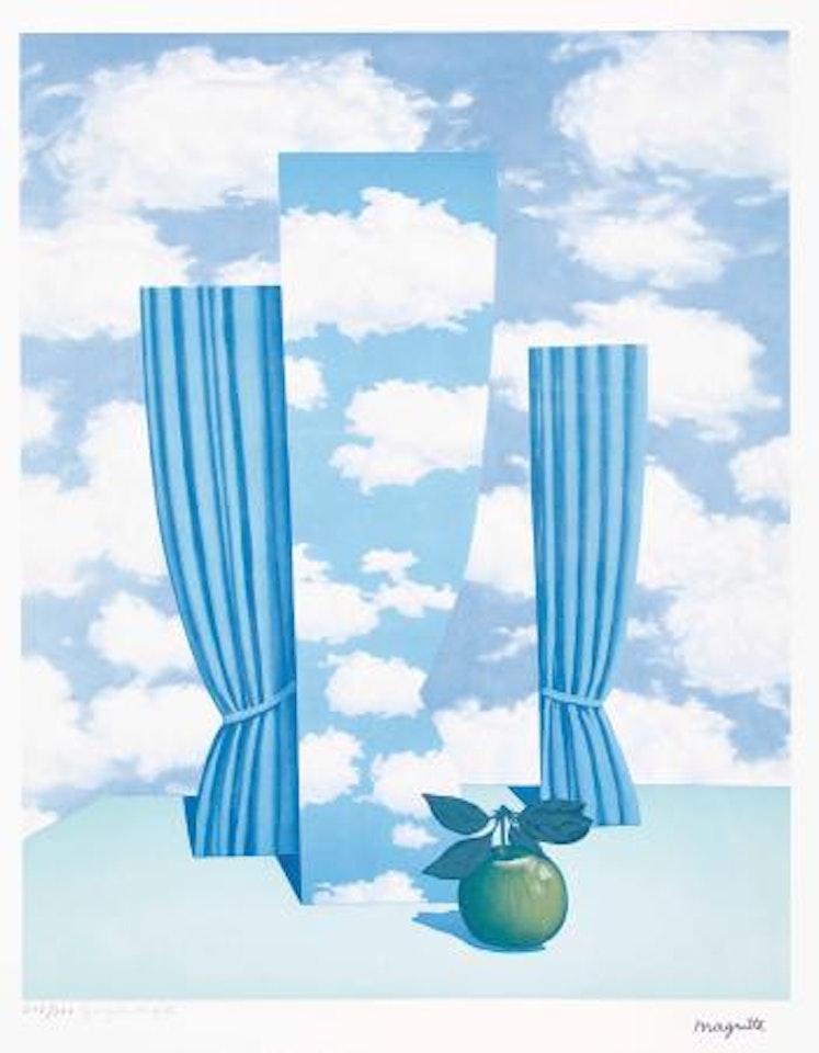 Beautiful World by René Magritte