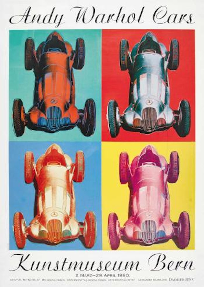 Kunstmuseum Bern, Cars by Andy Warhol