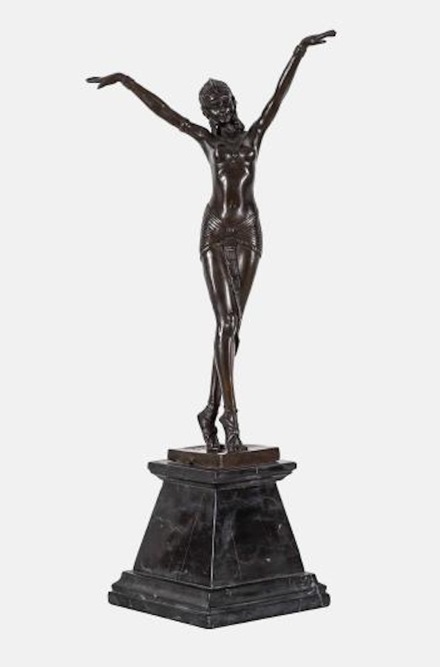 Danseuse Égyptienne (Rameses' Entertainer) by Demetre Chiparus