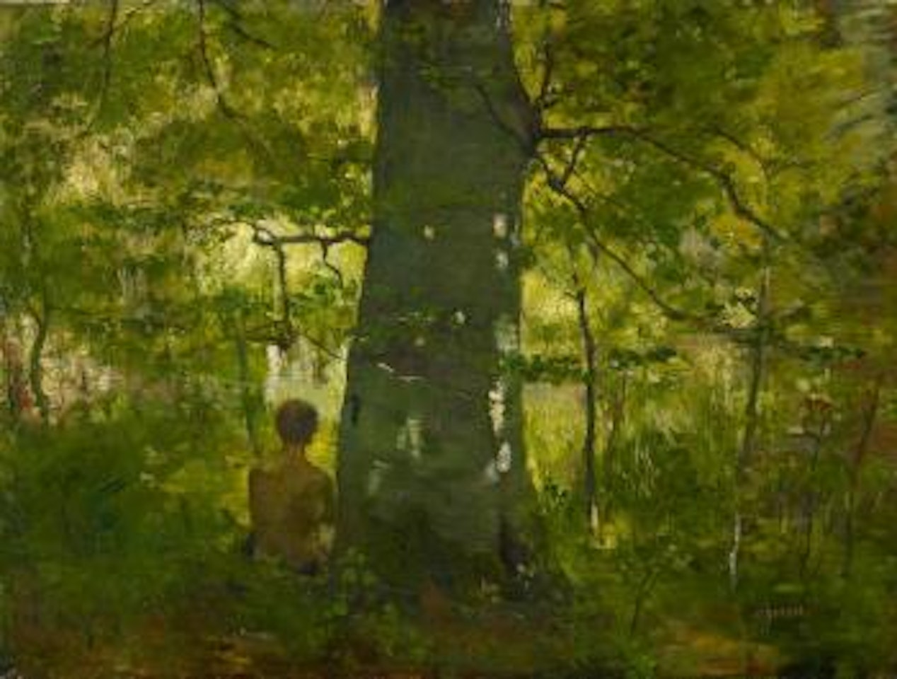 Im Walde (In the Forest) by Lovis Corinth