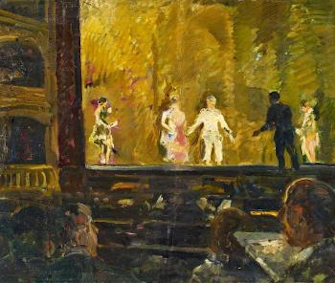 In the Paris Opera House by Max Clarenbach