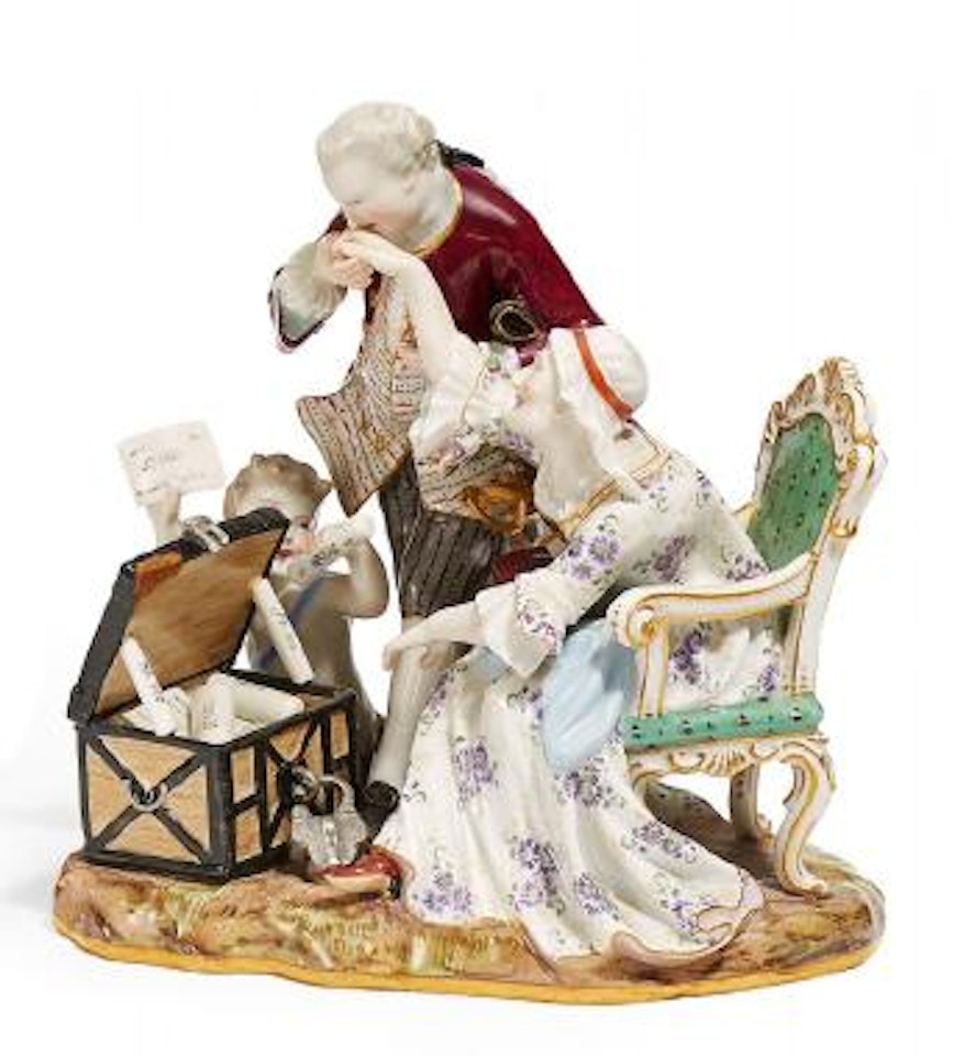 Old Love by Johann Joachim Kandler by Johann Joachim Kändler