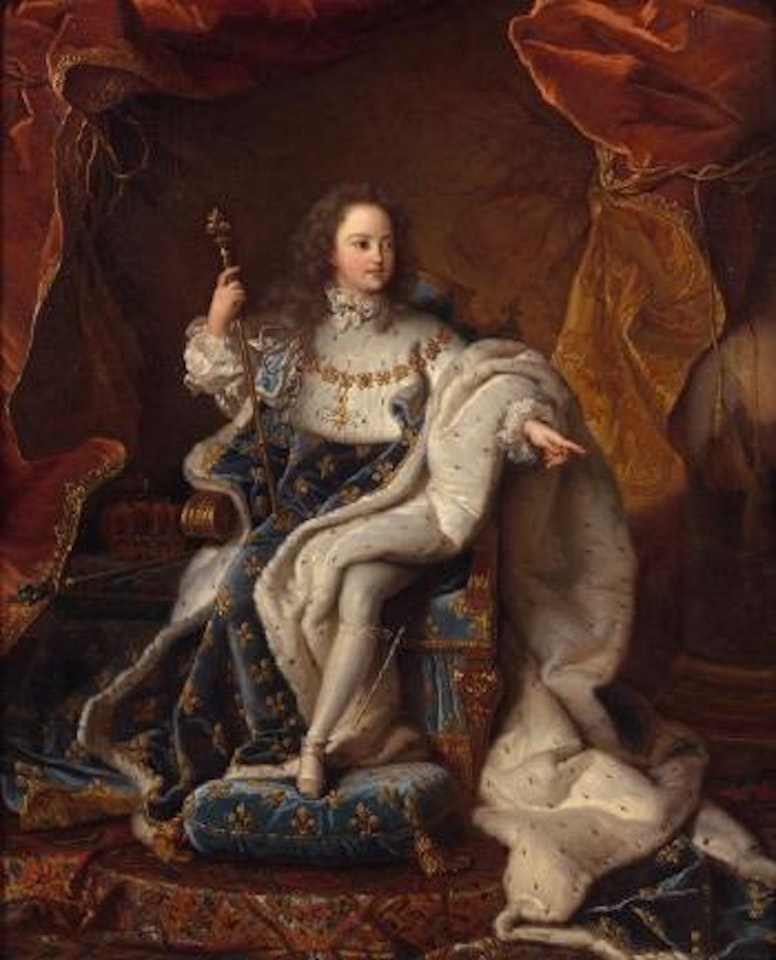Portrait de Louis XV, roi de France (1710-1774) by French School by French School