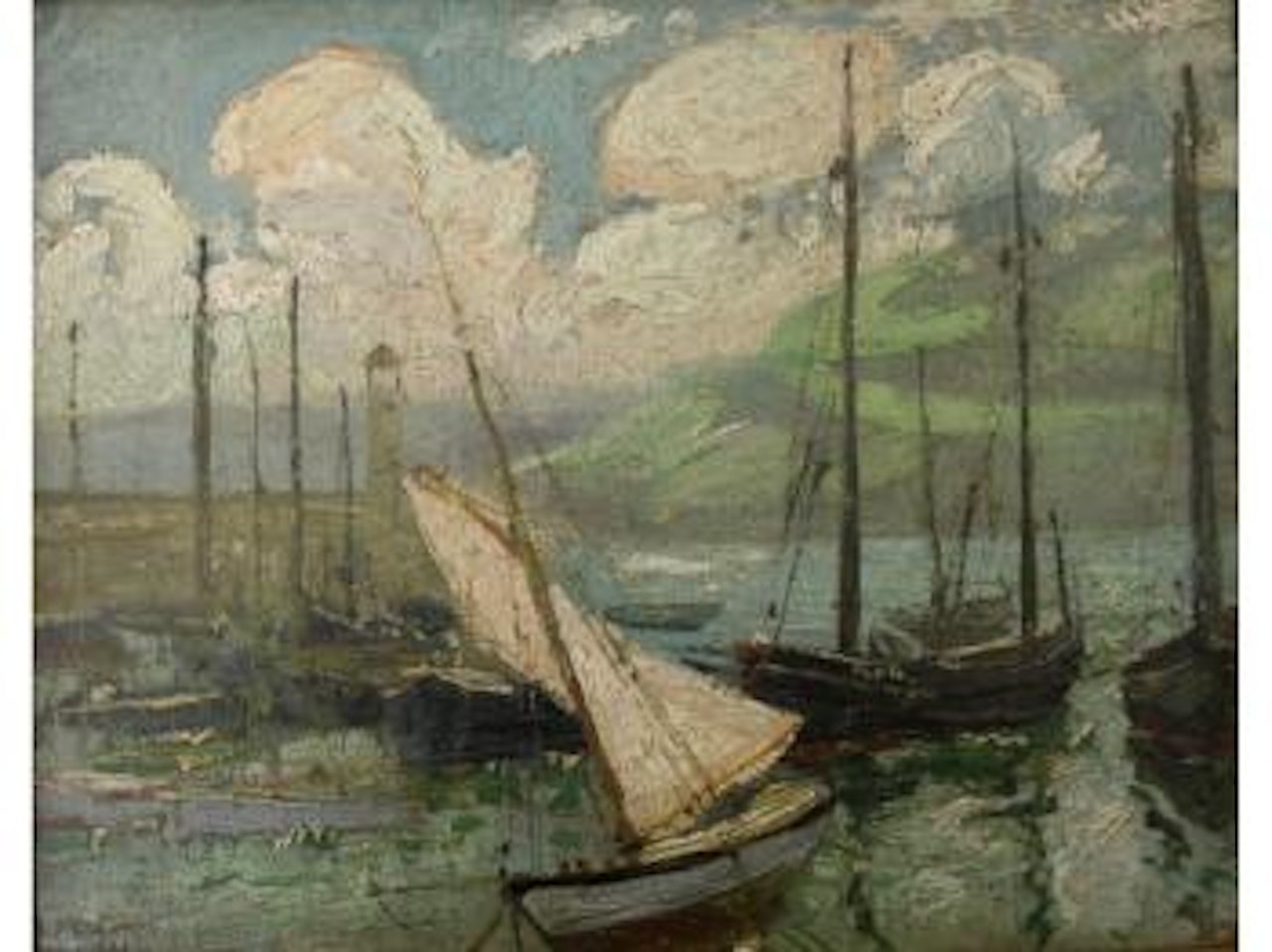 Boats at St Ives by Hayley Lever