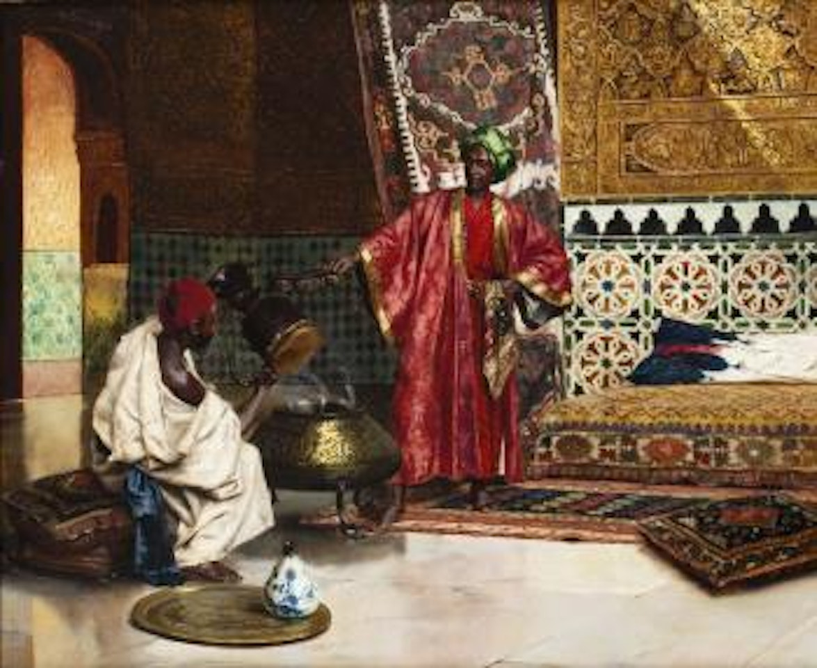 Le marchand d’antiquités by Rudolf Ernst