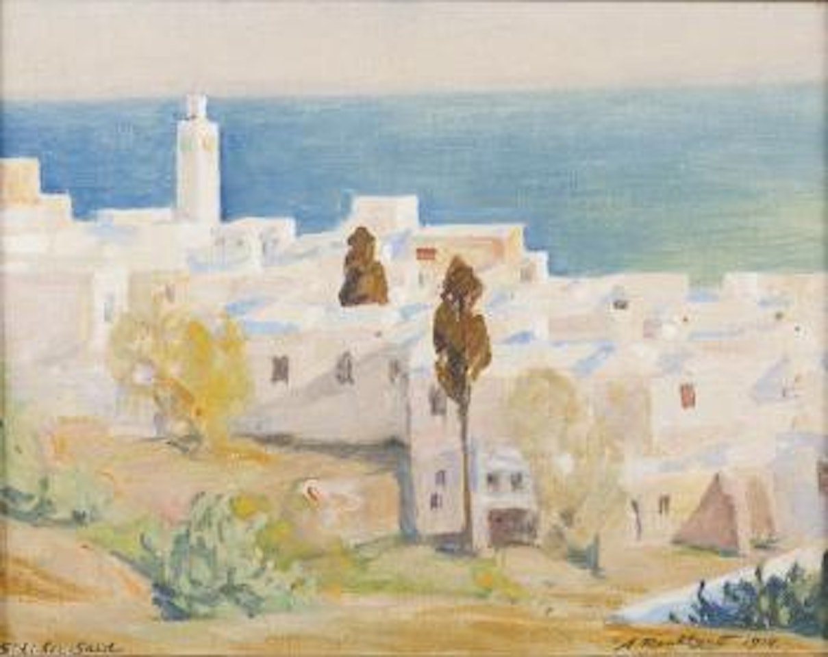 Vue de Sidi Bou Saïd by Alexandre Roubtzoff