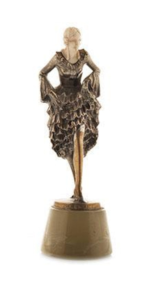 Figure of a lady by Josef Lorenzl