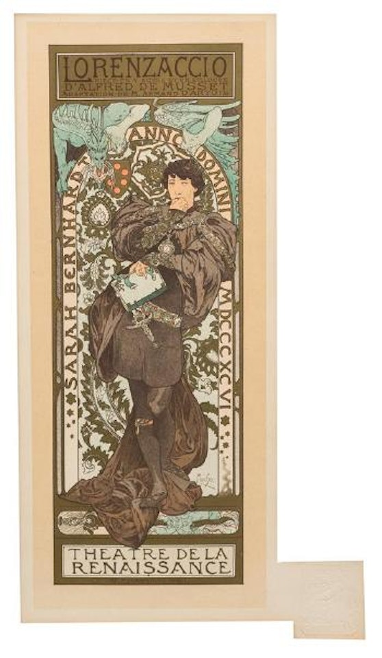 Lorenzaccio by Alphonse Mucha