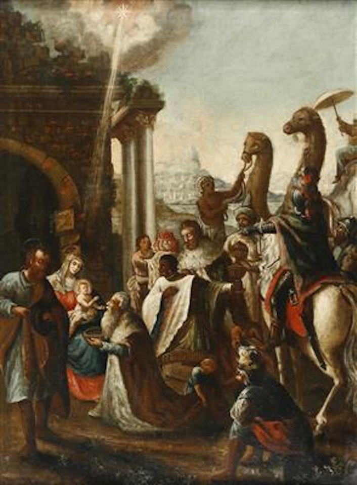 Anbetung der Heiligen Drei Könige by Flemish School
