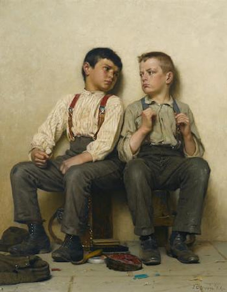 A slight misunderstanding by John George Brown