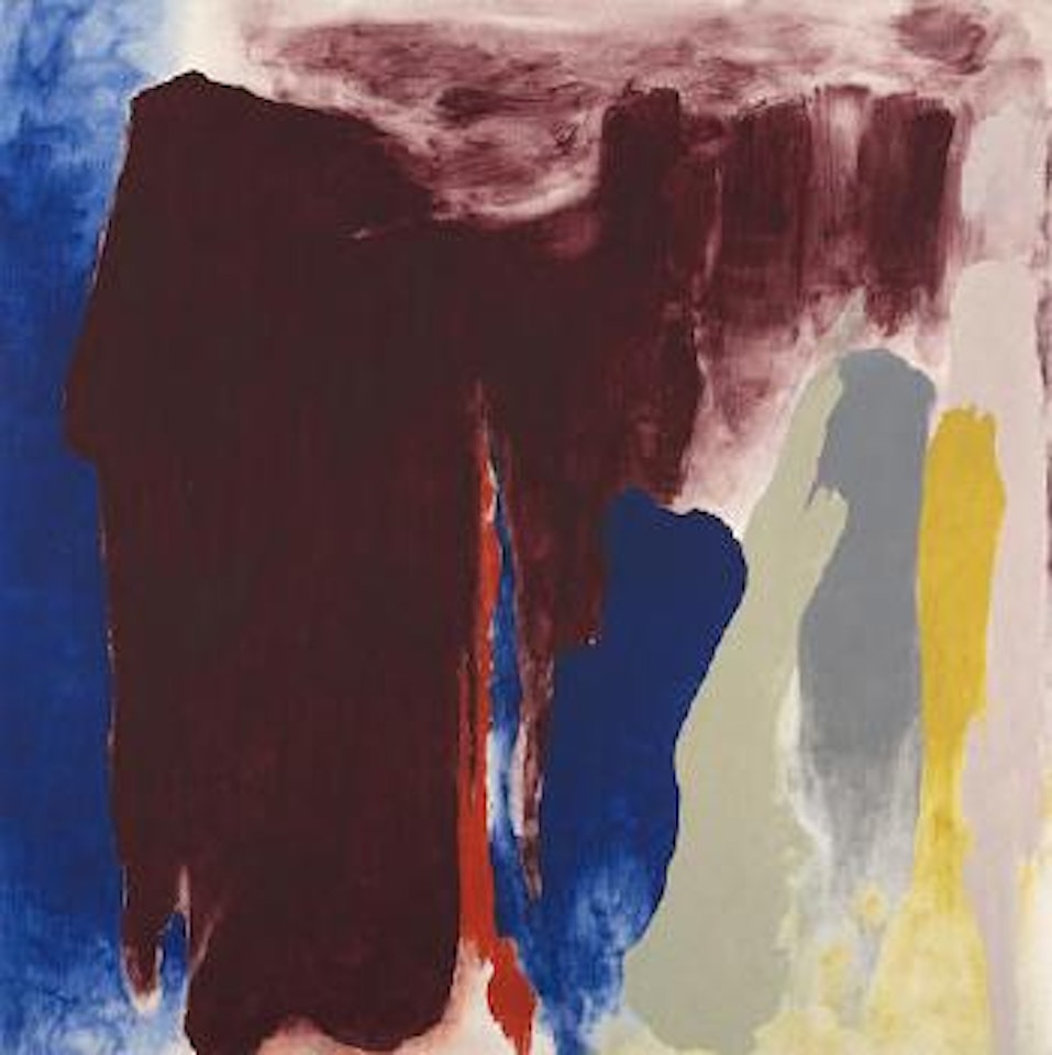 Hindsight, 1977 by Friedel Dzubas