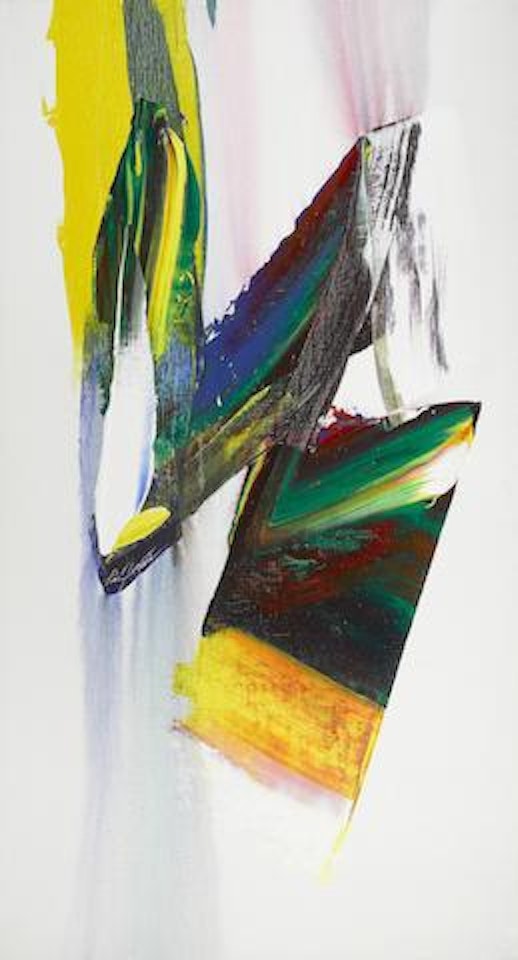 Phenomena Zig Zag Terra Firma, 1981 by Paul Jenkins