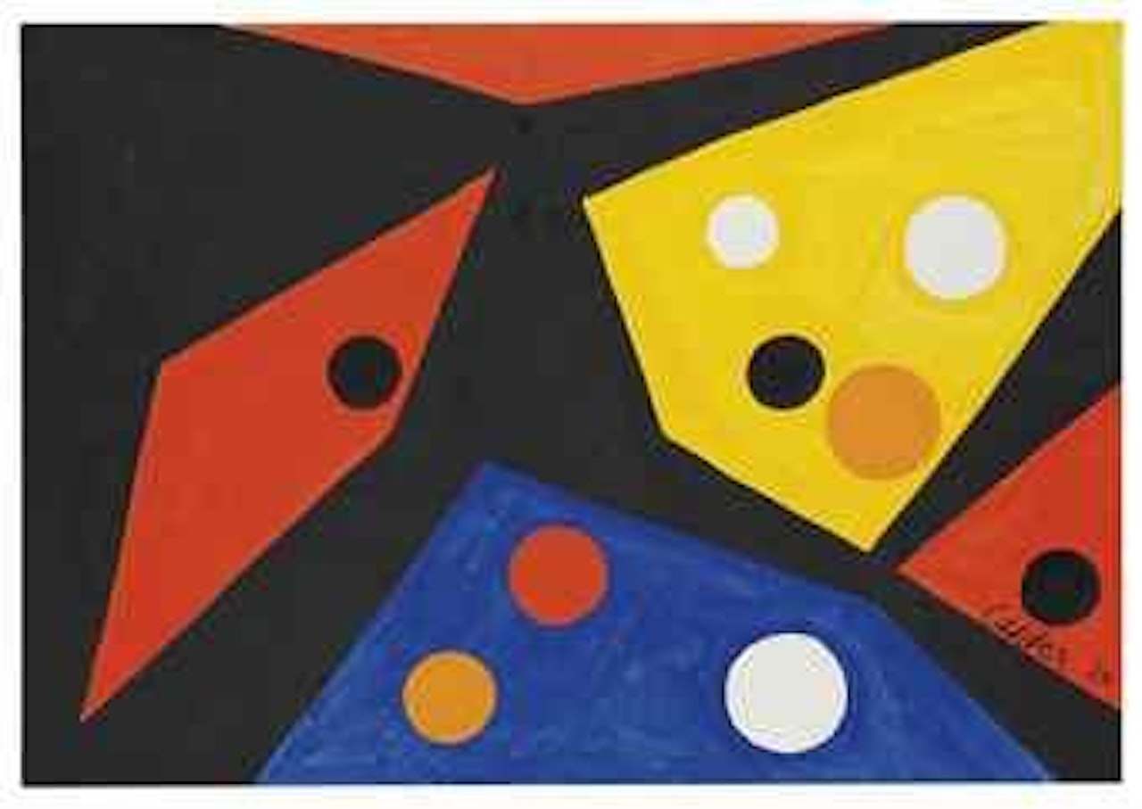 Dotted Interior by Alexander Calder