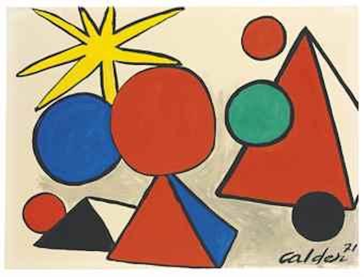 Hello Green! by Alexander Calder