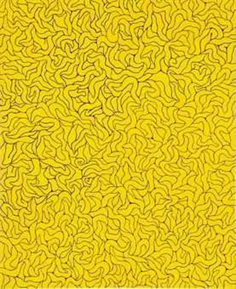 Yellow Dust in Dunhuang by Yayoi Kusama