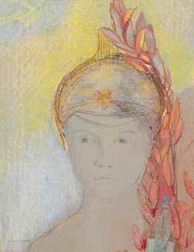 Tête de Minerve by Odilon Redon