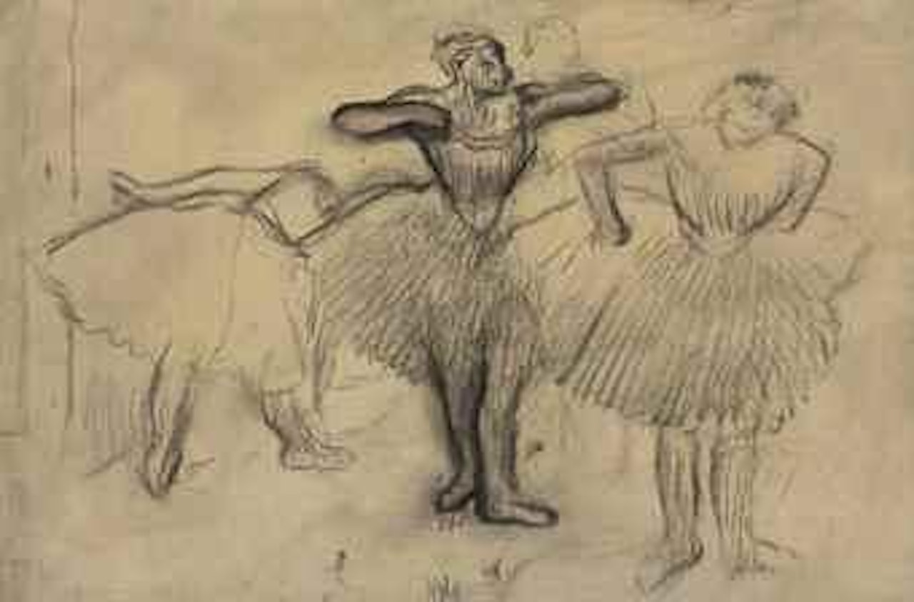 Trois danseuses by Edgar Degas