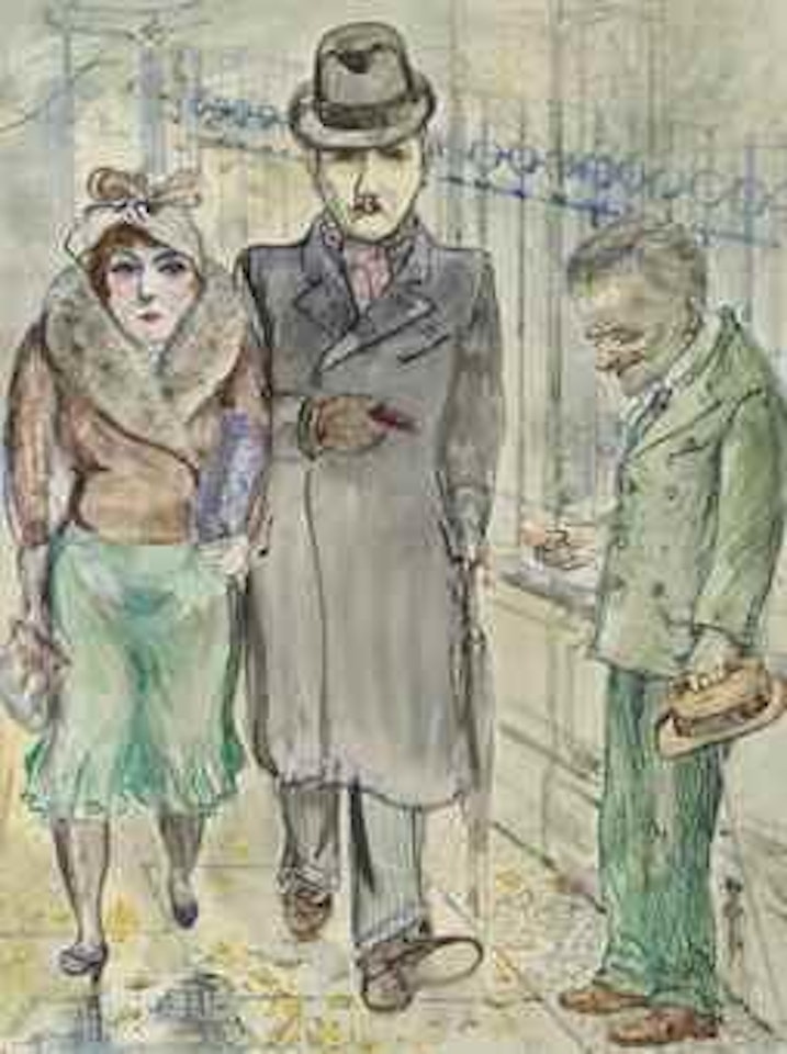 Bettler, Berlin by George Grosz
