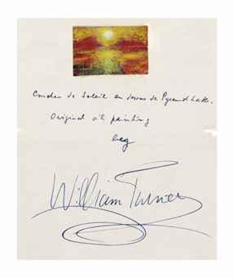 Coucher de soleil by Max Ernst