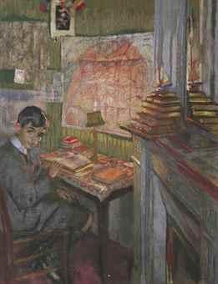 Portrait de Jacques Laroche enfant, à sa table de travail by Édouard Vuillard