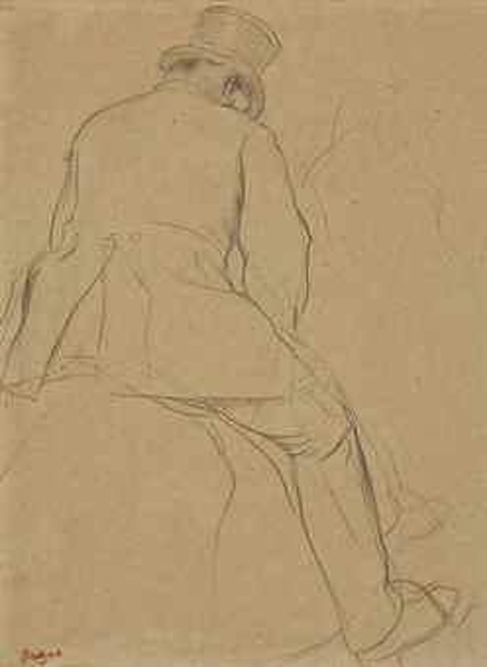Cavalier by Edgar Degas