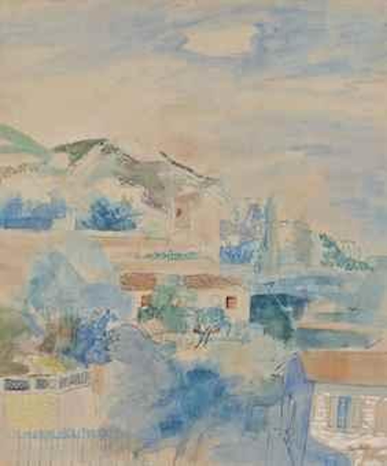 La Côte d'Azur près de Villefranche-sur-Mer by Jean Dufy