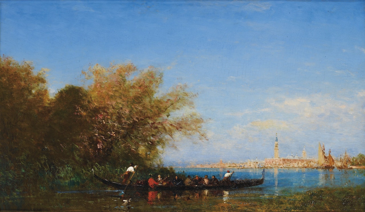 LA BAIE DE VENISE by Félix Ziem