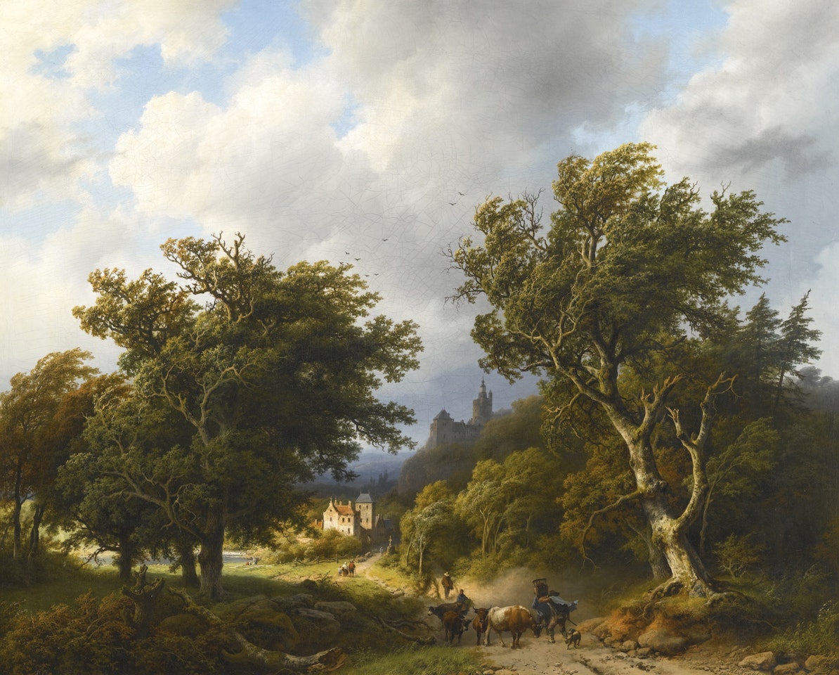 SUMMER LANDSCAPE by Barend Cornelis Koekkoek