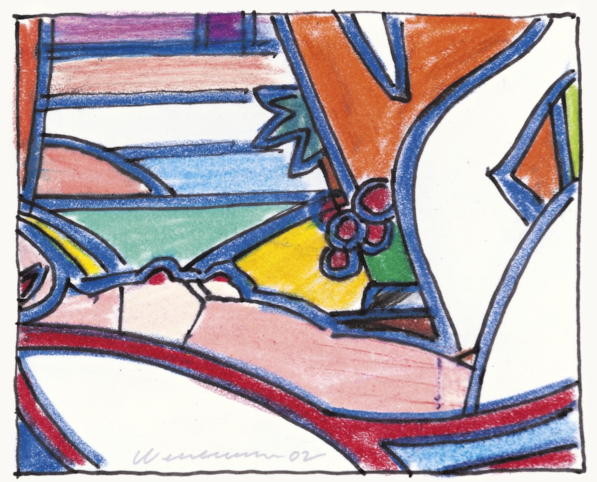 STUDY FOR SUNSET NUDE (VARIATION #5) by Tom Wesselmann