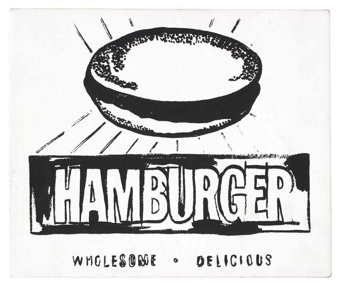 HAMBURGER by Andy Warhol