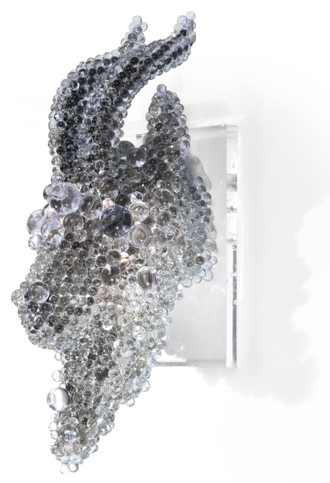 PIXCELL - TIBETAN GOAT'S HEAD by Kohei Nawa