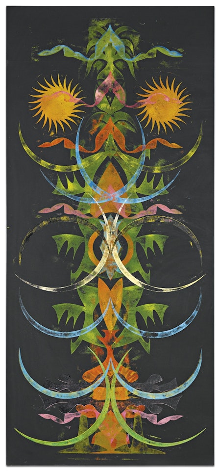 BOTANICAL FIGURE by Philip Taaffe