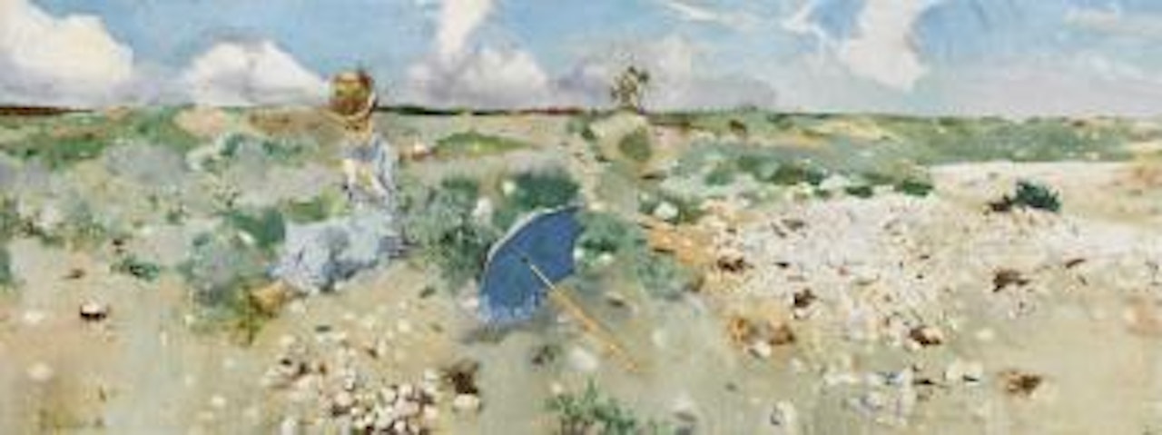 On the Beach by Paul César Helleu