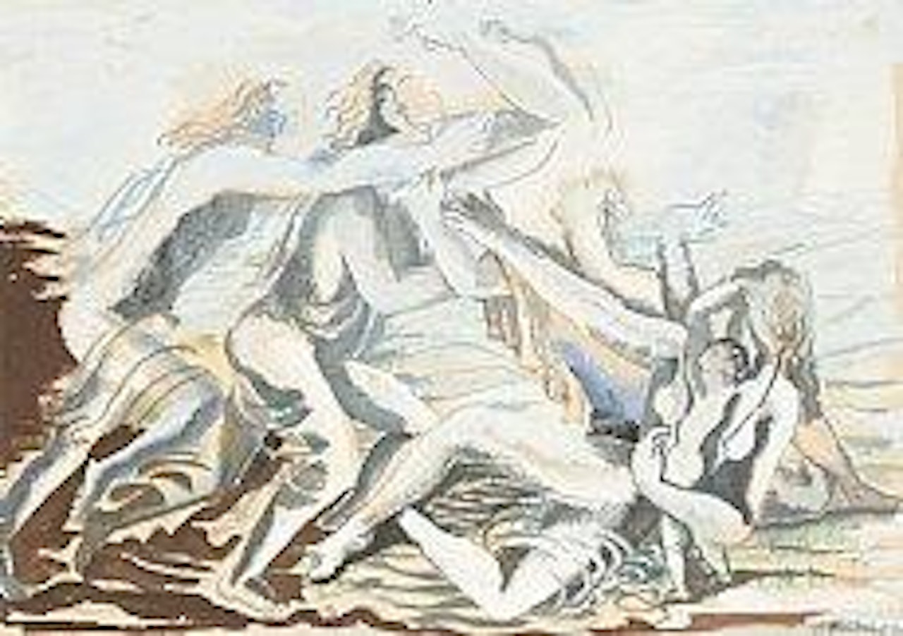 Le présage inquiétant by Ossip Zadkine