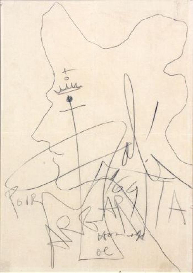 Visage by Salvador Dali