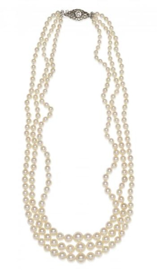 Pearl-Collier by Unknown Jewelry Maker