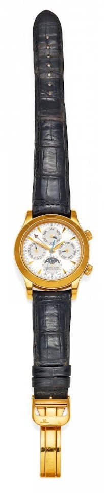 Grande Memovox Perpetual Calendar. Men's wristwatch by Jaeger-LeCoultre