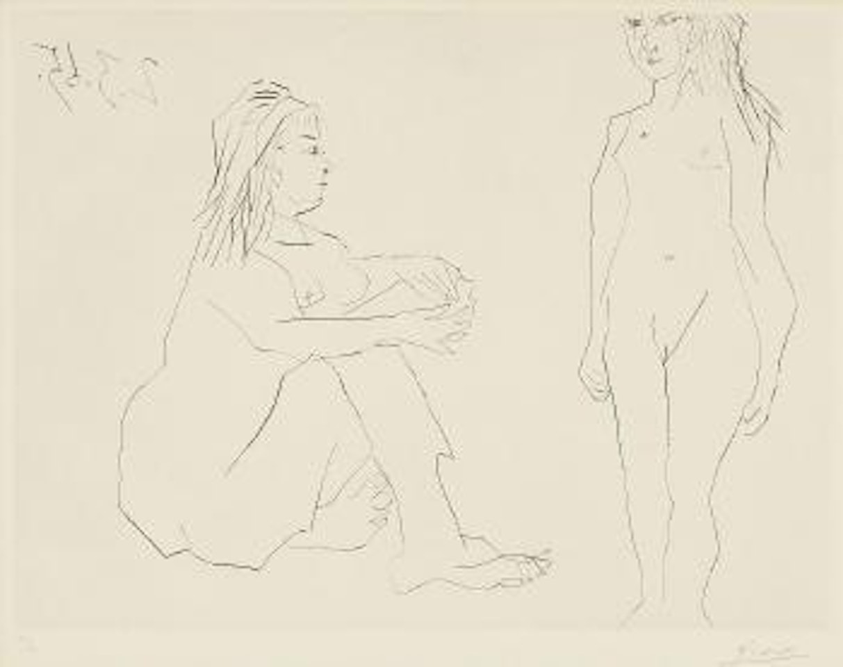 Deux Femmes by Pablo Picasso