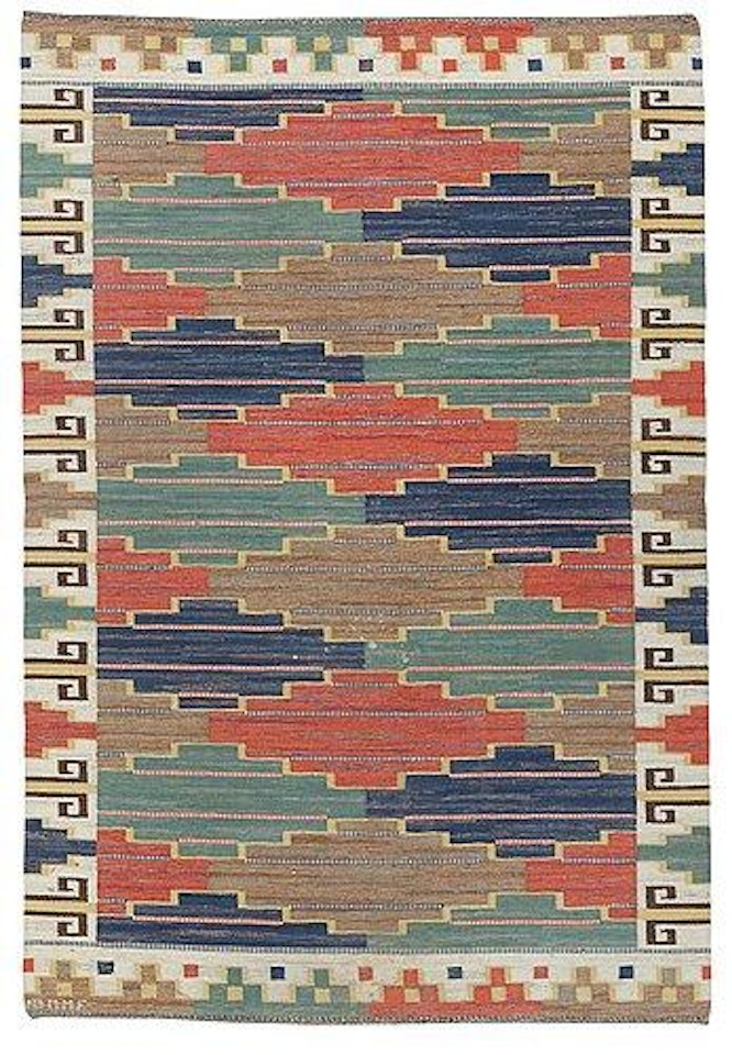 A Carpet, 'Blå Heden' by Märta Maas-Fjetterström
