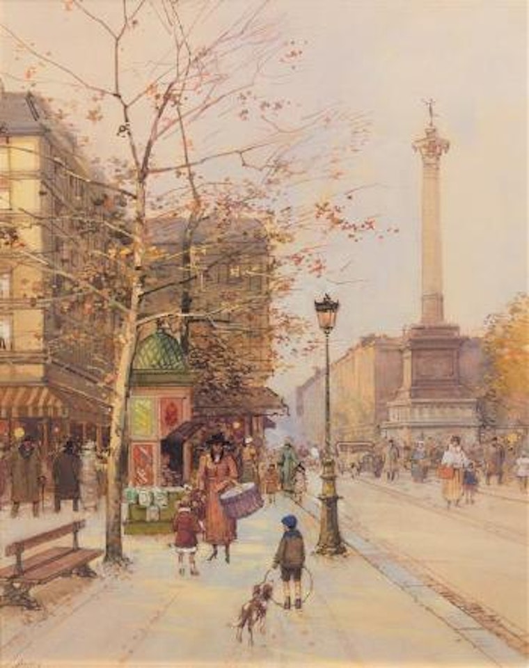 Paris by Eugene Galien-Laloue