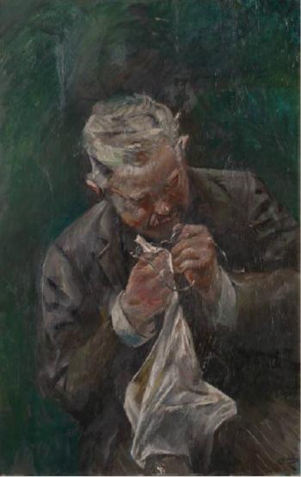 Vinkelskriveren by Christian Krohg