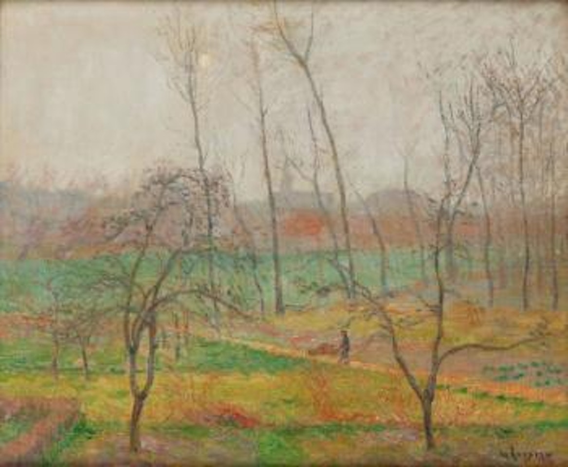 Jardin à Nesle-la-Vallée by Gustave Loiseau