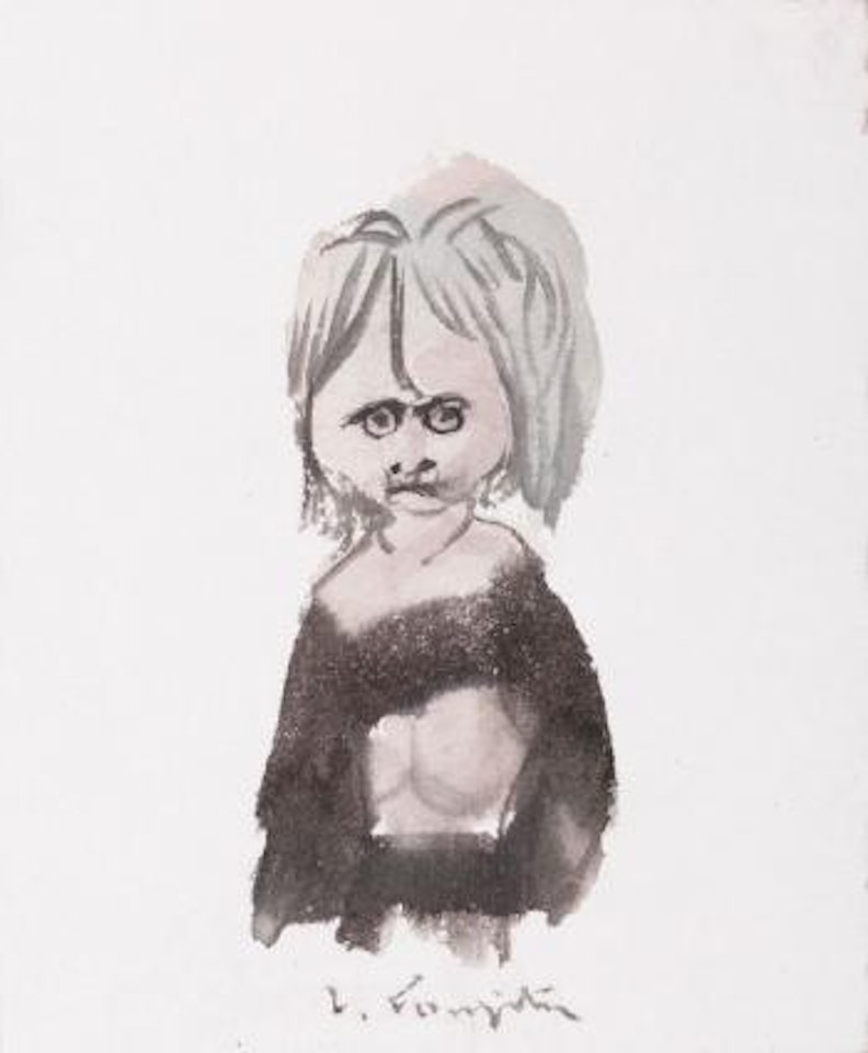 La petite sorcière by Leonard Tsuguharu Foujita