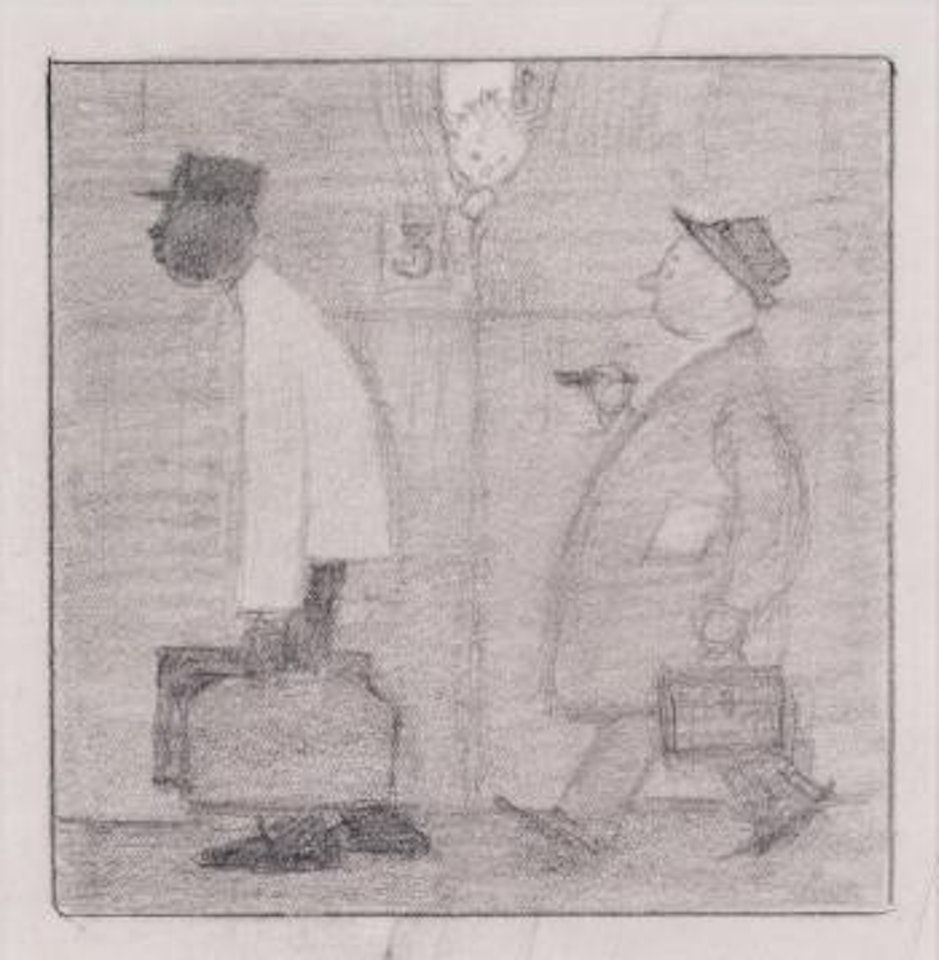 The porter by Norman Rockwell