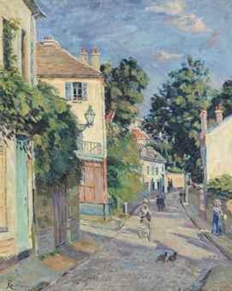 Une rue en Ile-de-France by Armand Guillaumin