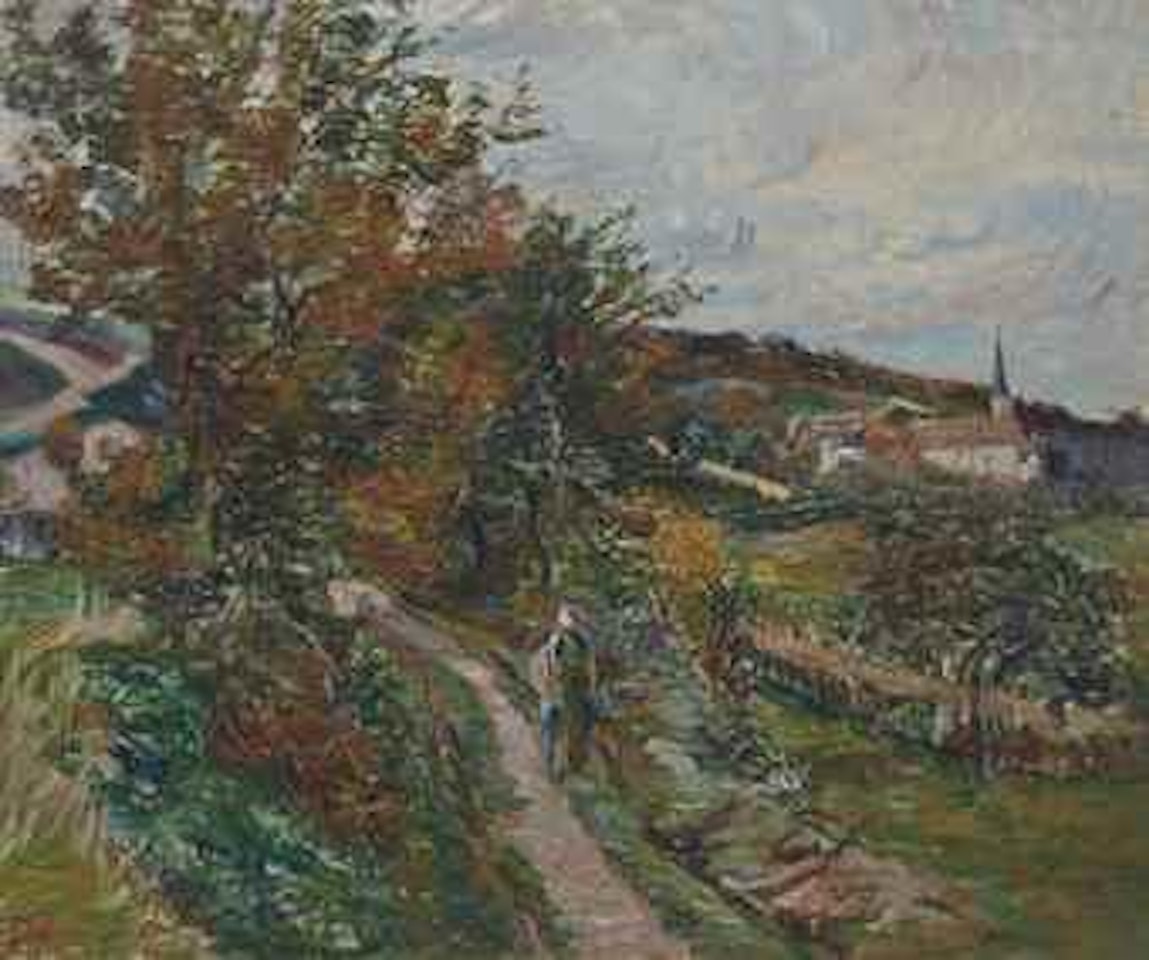 Chemin à Palaiseau by Armand Guillaumin